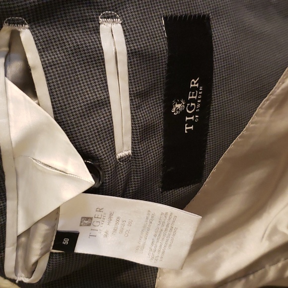 Tiger of Sweden Micro Houndstooth Blazer Men's 40R - Picture 5 of 7